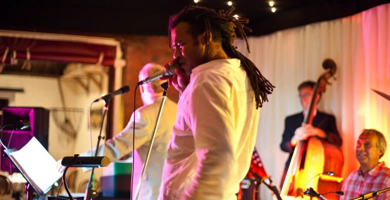 Live Latin Charanga Band Cafecito playing for a birthday party in Waddesden, Buckinghamshire